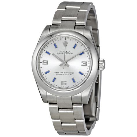 Rolex Oyster Perpetual 31mm Silver Dial 